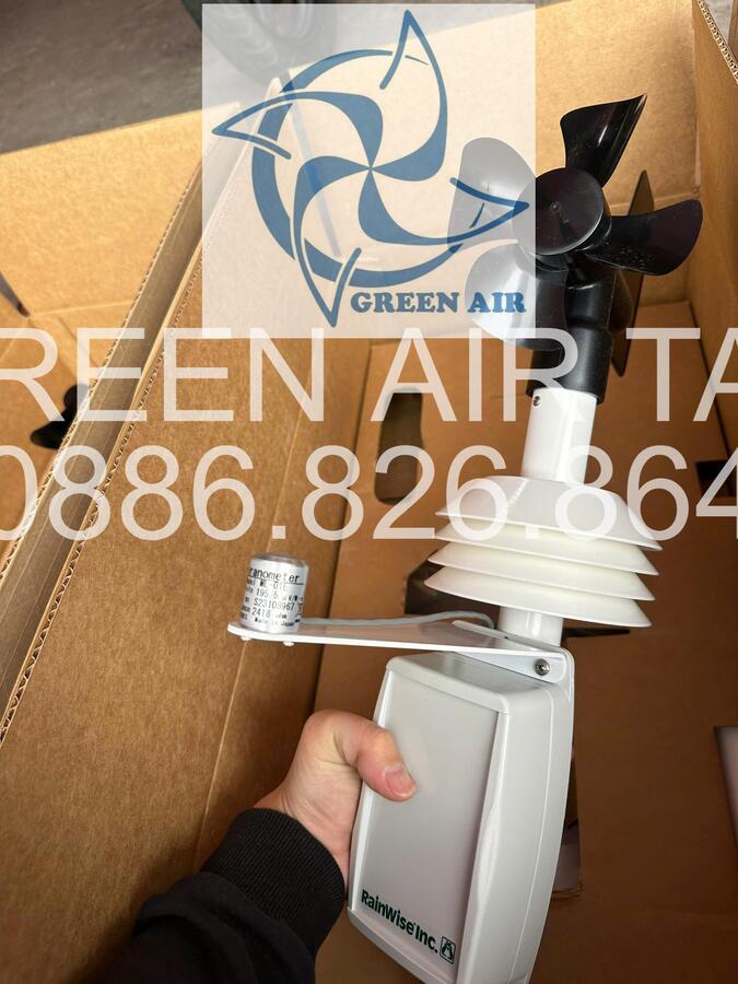 PVMet 200 RainWise - Trạm thời tiết quan trắc năng lượng mặt trời tích hợp cảm biến đo gió